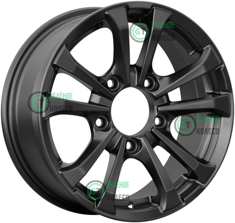 6.5xR16 5x139.7 ET40 D98.5 SKAD КЛ286 Тундра Черный бархат