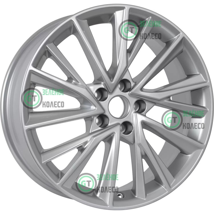 7.5xR18 5x108 ET36 D65.1 K&K КР010 Elite silver 7.5xR18 5x108 ET36 D65.1 K&K КР010 Elite silver