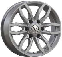 7.5xR17 6x139.7 ET25 D106.1 Вектор B228 Сильвер S