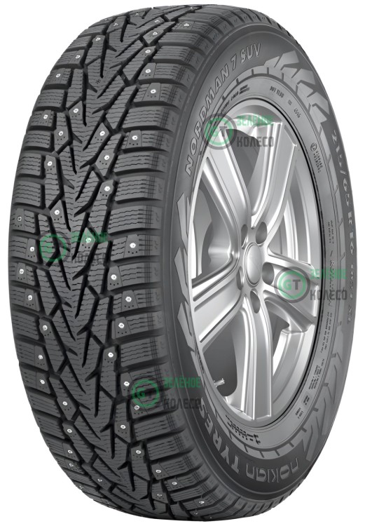 Шина Nokian Nordman 7 SUV 285/60 R18 шип в Омске Шина Nokian Nordman 7 SUV 285/60 R18 шип в Омске