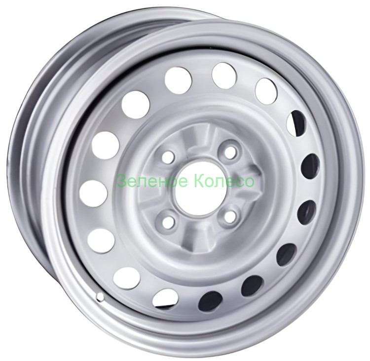 6xR16 4x100 ET52 D54.1 Trebl X40001 Silver