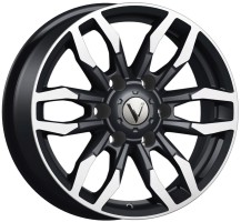 7.5xR17 6x139.7 ET25 D106.1 Вектор B228 Алмаз черный