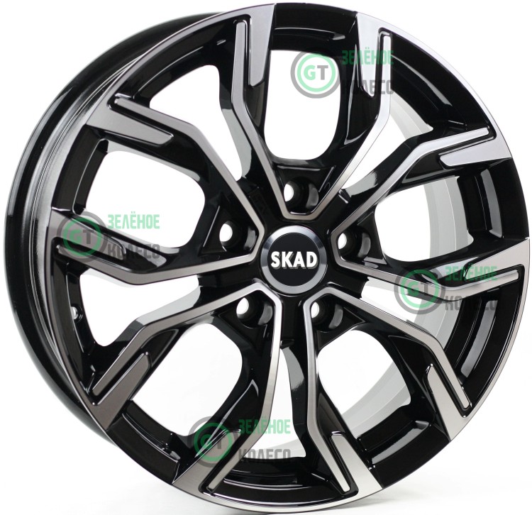 Шина 7xR17 5x114.3 ET50 D67.1 SKAD КЛ327 Амиата Алмаз в Омске