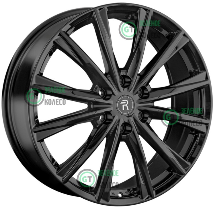 Шина 8xR22 6x139.7 ET55 D95.1 Replay LX246 BK в Омске