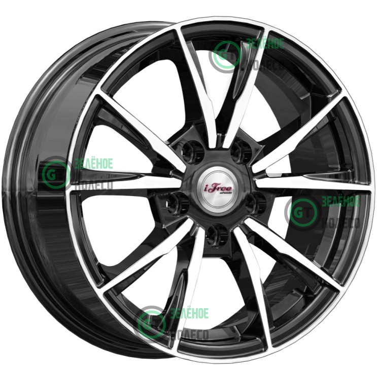 6.5xR15 5x114.3 ET43 D66.1 iFree КС1055 Сион Блэк джек
