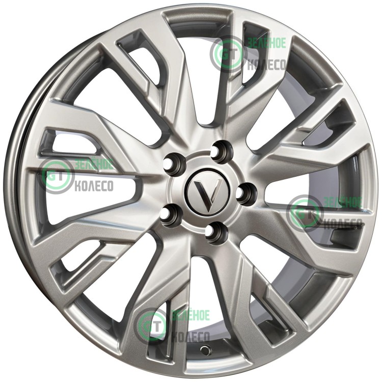 7xR18 5x114.3 ET40 D66.1 Вектор R207 Сильвер