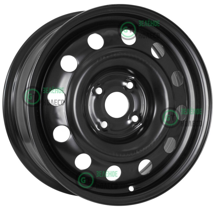 Шина 6.5xR16 4x100 ET50 DШт ТЗСК Черный (Hyundai Solaris Rio) в Омске Шина 6.5xR16 4x100 ET50 DШт ТЗСК Черный (Hyundai Solaris Rio) в Омске