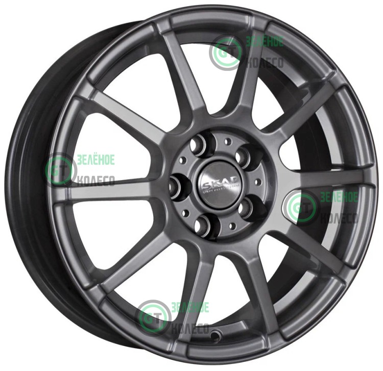 6xR15 4x100 ET45 D67.1 SKAD КЛ285 Акита Графит