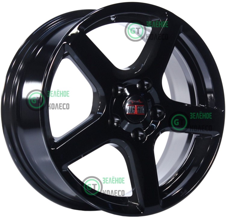 6xR15 4x100 ET40 D60.1 Alcasta M62 BLACK