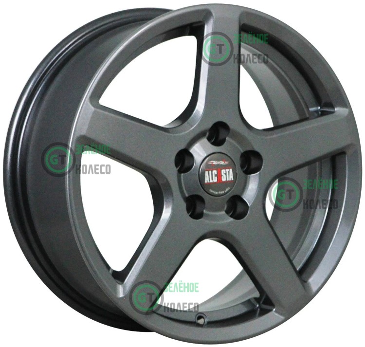 6xR15 4x100 ET37 D60.1 Alcasta M62 GRAPHITE
