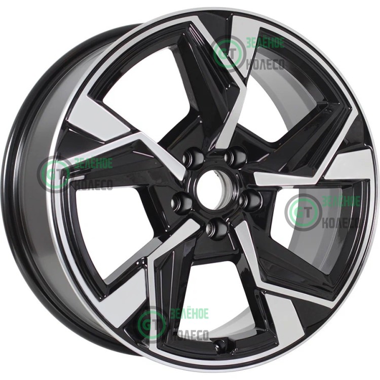7.5xR18 5x114.3 ET33 D67.1 K&K КС1012 Кайан Алмаз черный