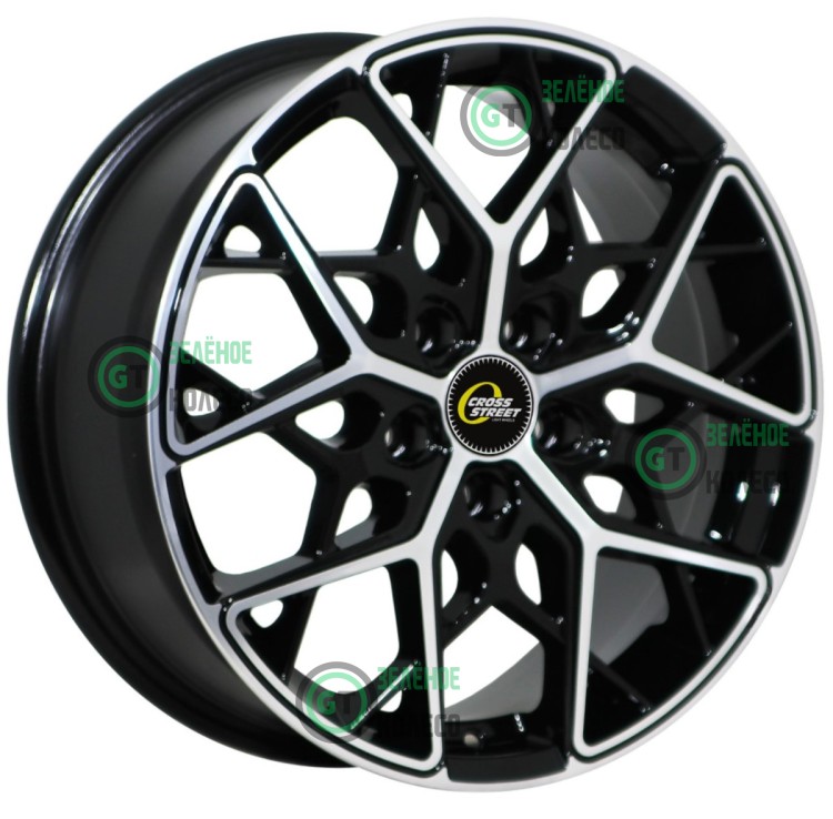 6.5xR16 4x100 ET40 D60.1 Cross Street CR-20 BKF
