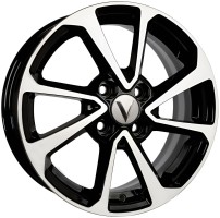 6xR15 4x100 ET50 D60.1 Вектор R105 Алмаз черный