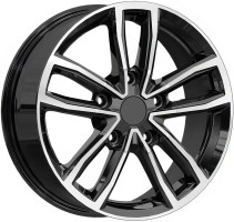 6.5xR17 5x114.3 ET45 D67.1 K&K КС1086 Каланг Алмаз черный