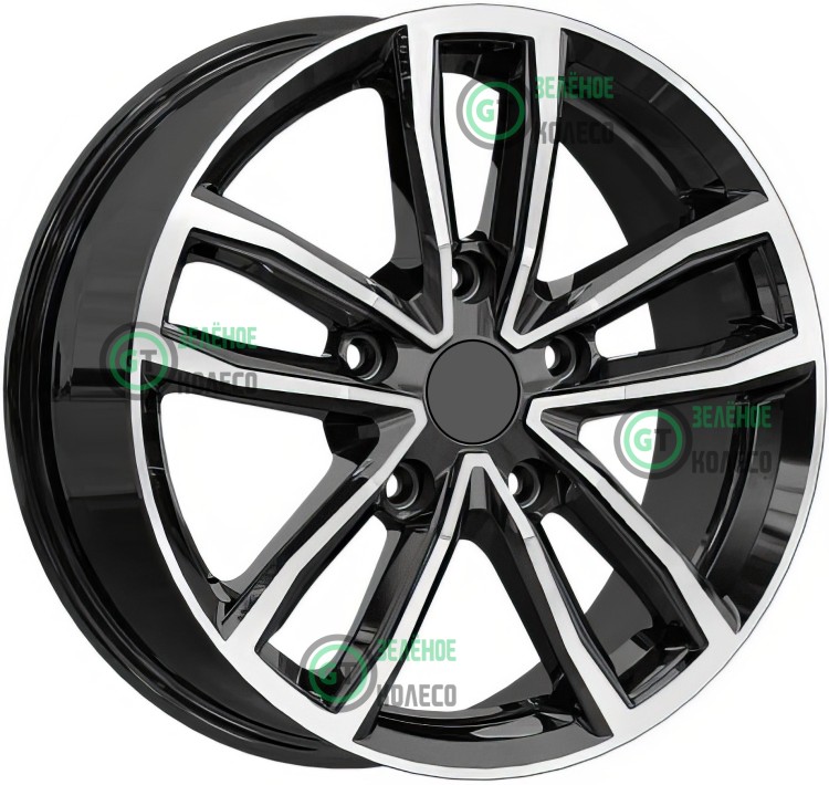 6.5xR17 5x114.3 ET45 D67.1 K&K КС1086 Каланг Алмаз черный 6.5xR17 5x114.3 ET45 D67.1 K&K КС1086 Каланг Алмаз черный