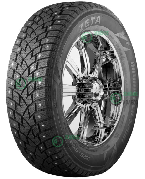 Шина Zeta Antarctica Sport 235/65 R16 шип в Омске