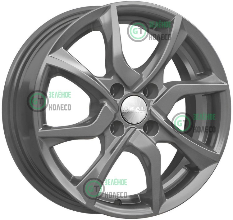 6xR15 4x100 ET39 D67.1 SKAD КЛ233 Тулон Графит