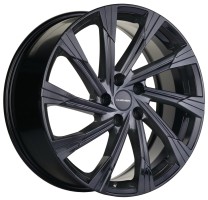 7.5xR19 5x108 ET36 D65.1 Khomen Wheels KHW1901 Black