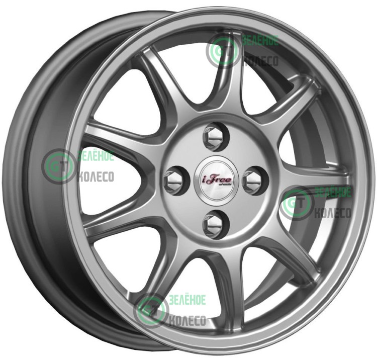 Шина 5.5xR14 4x98 ET35 D58.5 iFree КС1068 Эвил Хай Вэй в Омске