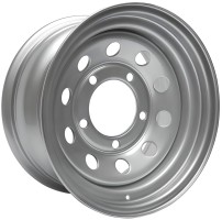 8xR15 5x139.7 ET0 Dd108.7 Modular Silver (Стальной)