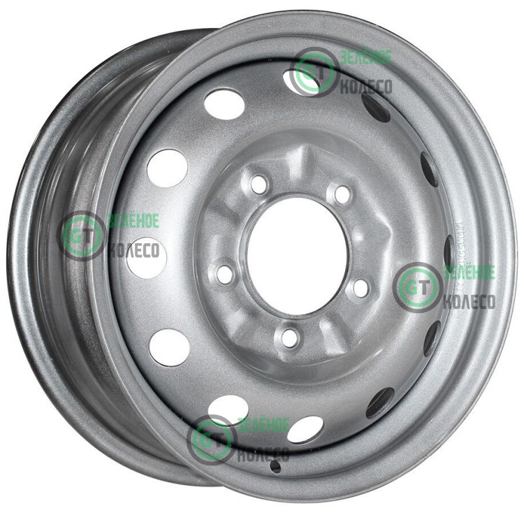 6xR15 5x139.7 ET40 D98.5 ТЗСК Серебро (Chevrolet Niva)