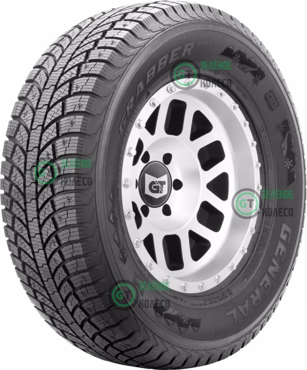 Шина General Grabber Arctic 265/70 R17 шип в Омске