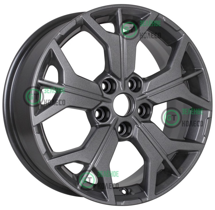 7xR17 5x112 ET54 D57.1 Khomen Wheels KHW1715 GRAY
