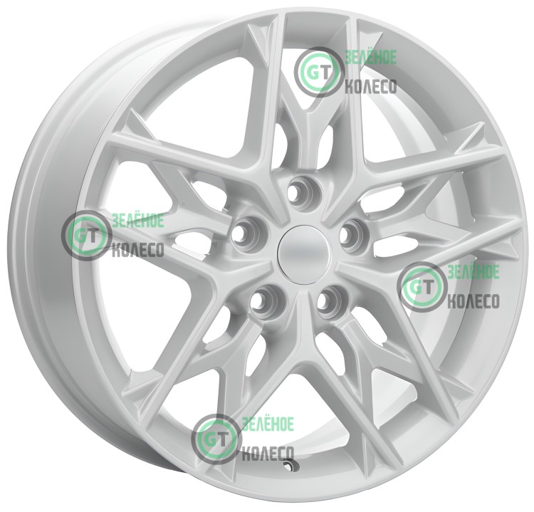 7.5xR17 5x114.3 ET52.5 D67.1 K&K КС894 Сильвер