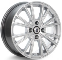 6xR16 4x100 ET49 D54.1 K&K КС879 Меандр Сильвер