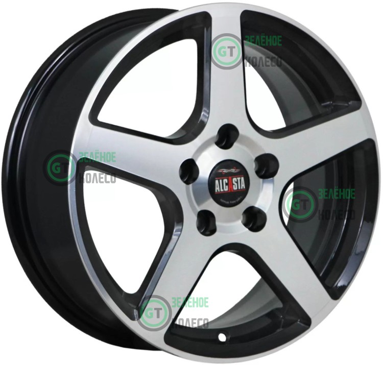 6xR15 5x100 ET38 D57.1 Alcasta M62 BKF