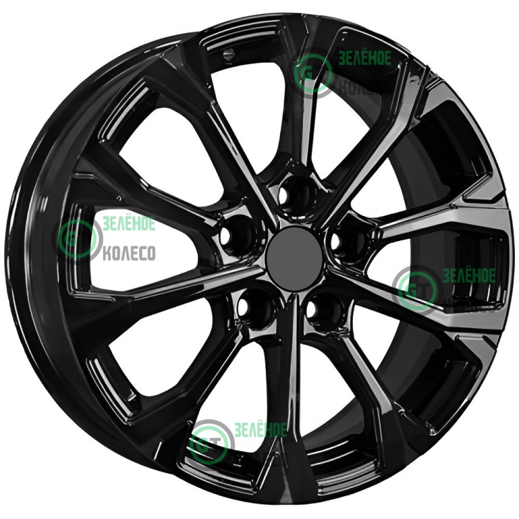 6.5xR16 5x110 ET46 D63.3 Khomen Wheels KHW1605 BLACK