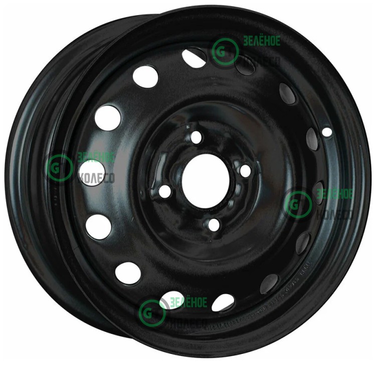 6xR15 4x100 ET48 D54.1 Евродиск 64G35L ED Блэк