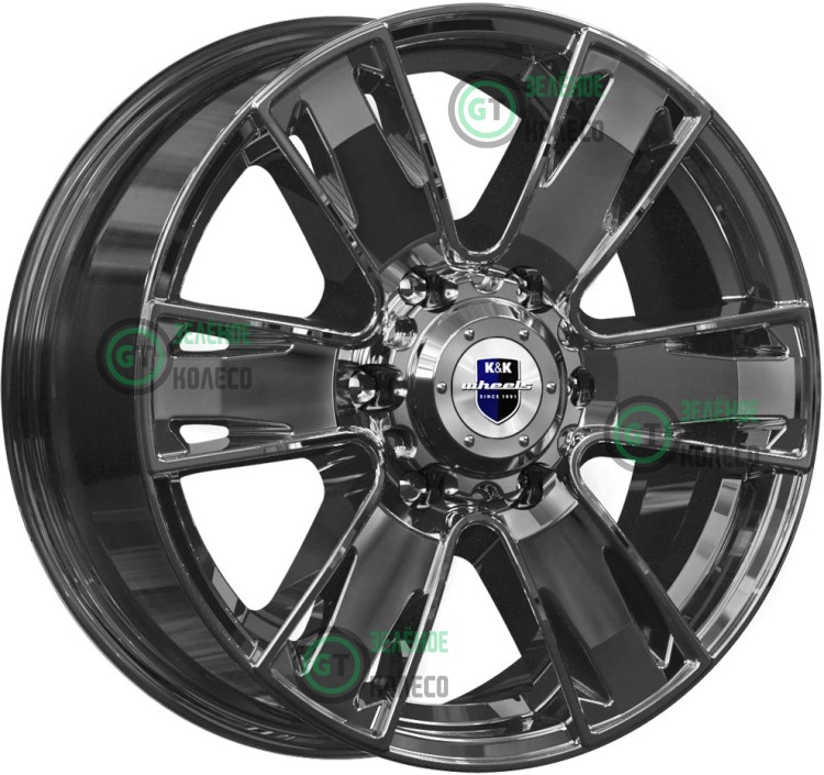 7xR17 6x139.7 ET38 D67.1 K&K КС726 Севенна Кварц