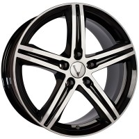 8xR18 5x114.3 ET40 D67.1 Вектор B231 Алмаз черный
