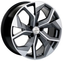 8.5xR20 5x112 ET20 D66.5 Khomen Wheels KHW2006 GRAY-FP