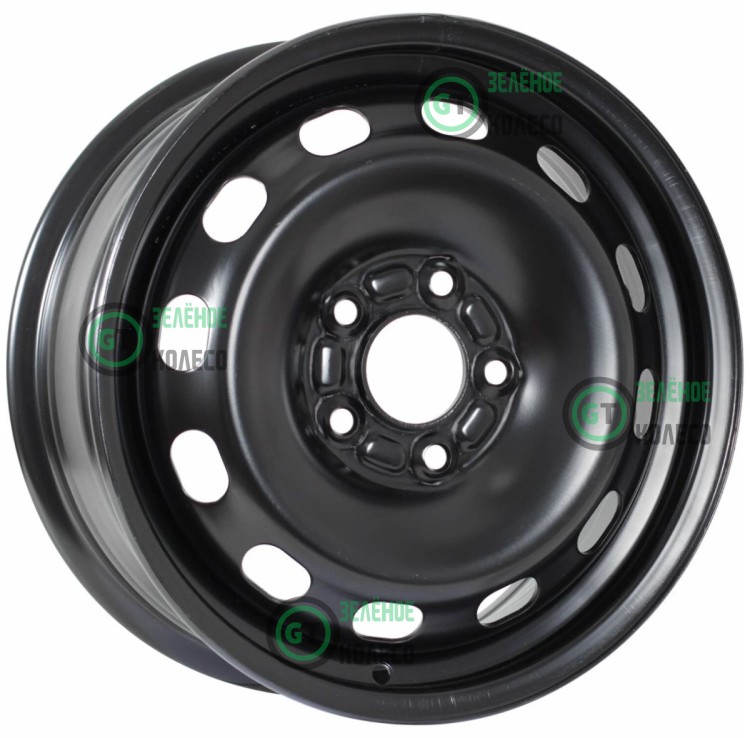 6xR15 5x108 ET52.5 D63.3 ТЗСК Черный (Ford Focus 2)