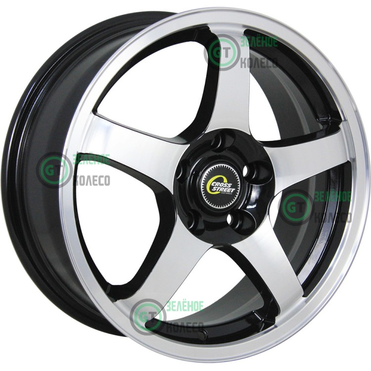 6xR15 4x100 ET50 D60.1 Cross Street CR-14 BKF