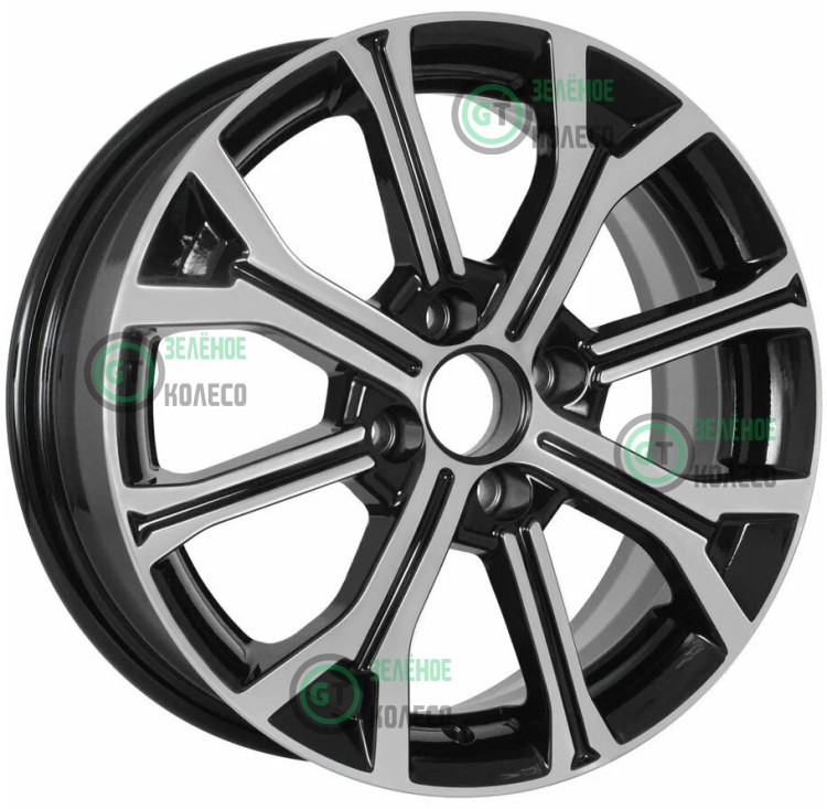 6xR15 4x98 ET35 D58.5 Вектор R198 Алмаз черный