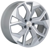8.5xR20 5x112 ET20 D66.5 Khomen Wheels KHW2006 BRILLIANT SILVER-FP