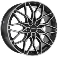 7xR18 5x114.3 ET42 D67.1 Khomen Wheels KHW1813 BLACK-FP