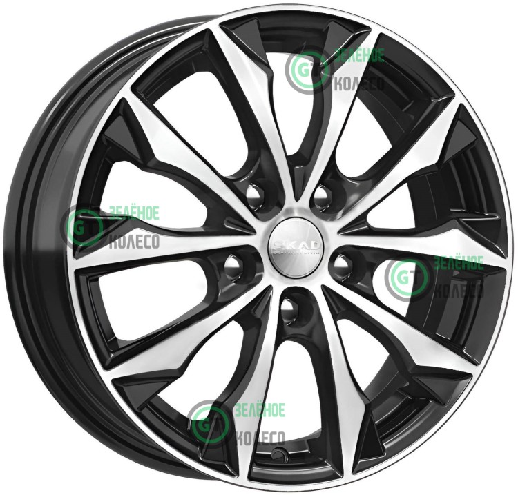 Шина 6xR16 4x100 ET41 D60.1 SKAD КЛ312 Нагоя Алмаз в Омске