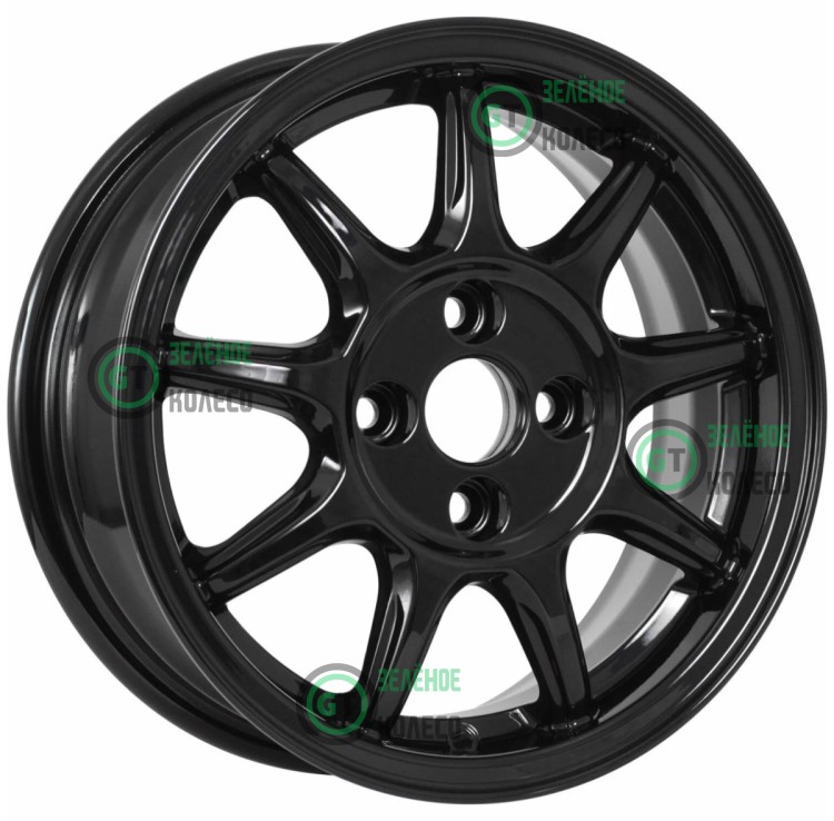 Шина 5.5xR14 4x98 ET35 D58.5 iFree Эвил BK в Омске