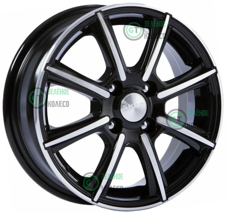 5.5xR14 4x100 ET46 D67.1 SKAD КЛ185 Монако Алмаз